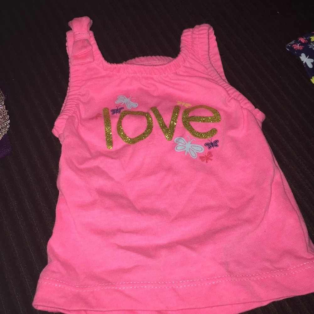 Two piece skirt and shirt